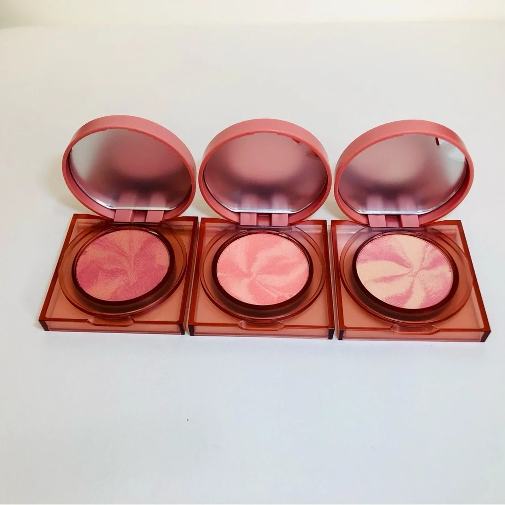 Huda Beauty GloWish Cheeky Vegan Blush Powder Trio 3/set